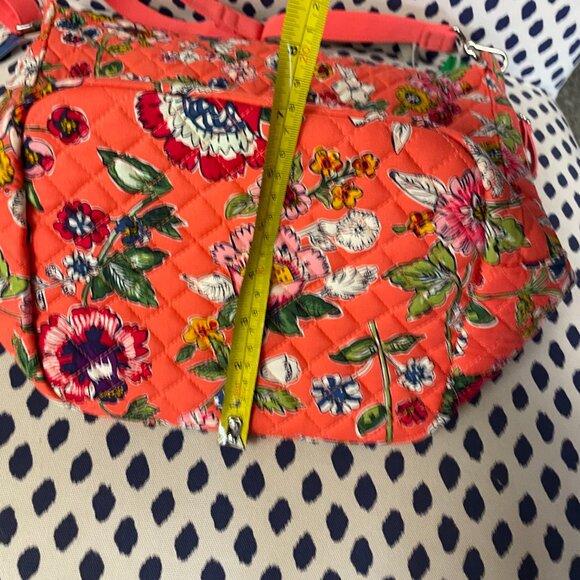 NWT Vera Bradley Pink Print Carson Hobo Bag - Picture 9 of 9